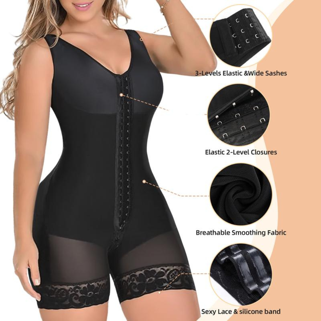Full Body Shapewear Compression Girdle Fajas Colombian Corrective Underwear Tummy Control Shaper Butt Lift Slim Corset Bodysuits